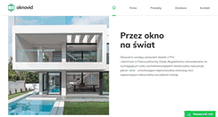 Desktop Screenshot of oknovid.pl